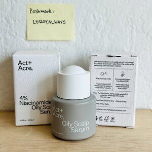 🎀 Bundle & Save 🎀  2x Act+Acre 4% Niacinamide Oily Scalp Serum, Oil control